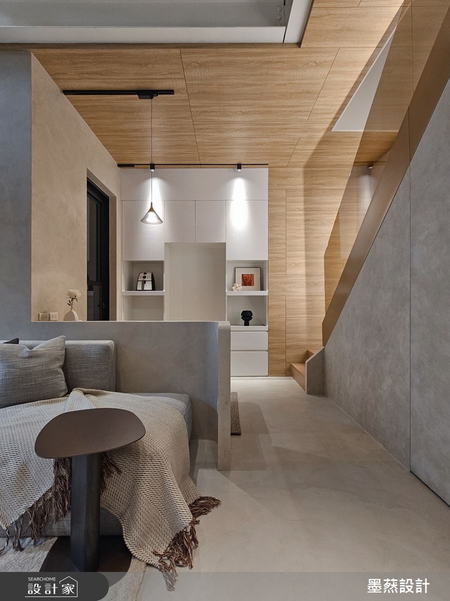 32坪新成屋(5年以下)＿現代風客廳案例圖片＿墨䔳設計/墨璞情境＿墨䔳_質樸寓意之8