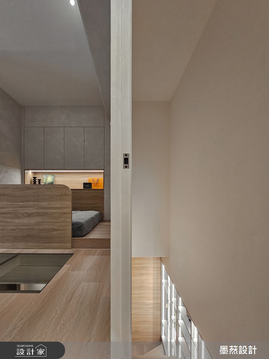 32坪新成屋(5年以下)＿現代風臥室案例圖片＿墨䔳設計/墨璞情境＿墨䔳_質樸寓意之24