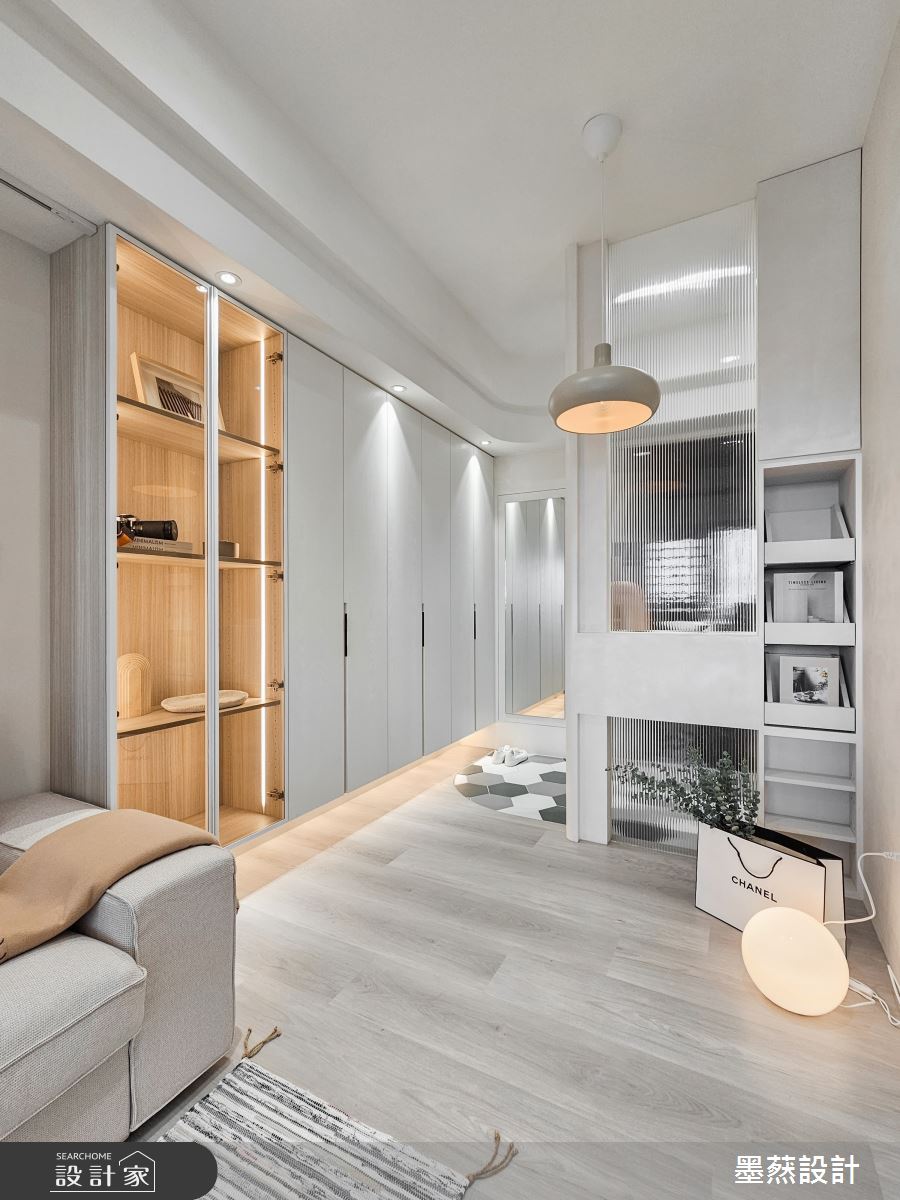 毛胚屋＿現代風客廳案例圖片＿墨䔳設計/墨璞情境＿墨䔳_H宅之7