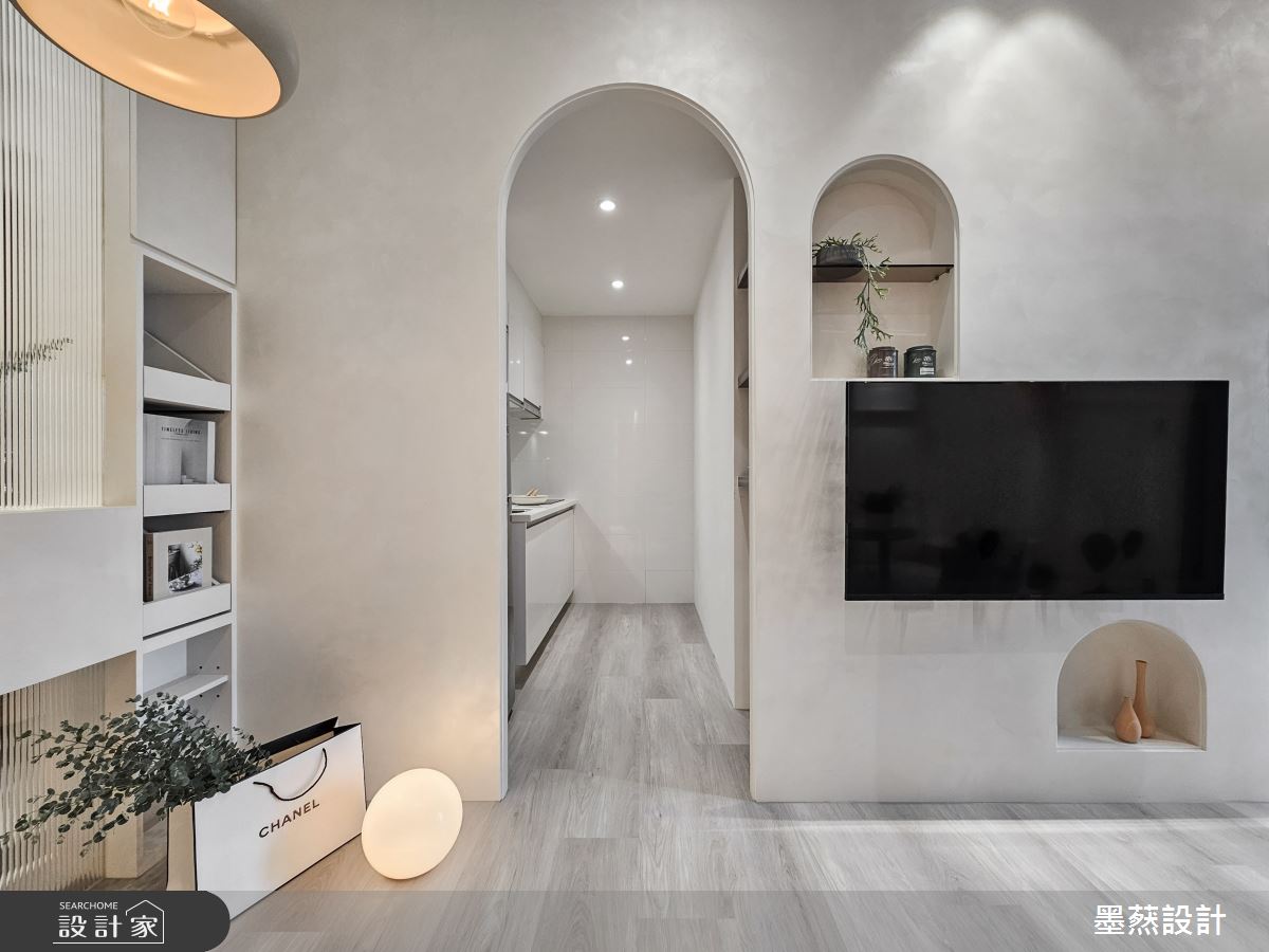 毛胚屋＿現代風客廳案例圖片＿墨䔳設計/墨璞情境＿墨䔳_H宅之13
