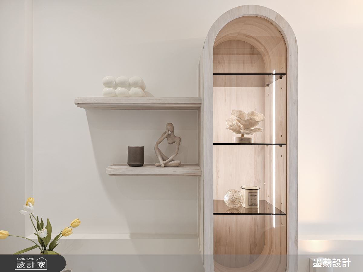 毛胚屋＿現代風臥室案例圖片＿墨䔳設計/墨璞情境＿墨䔳_H宅之24