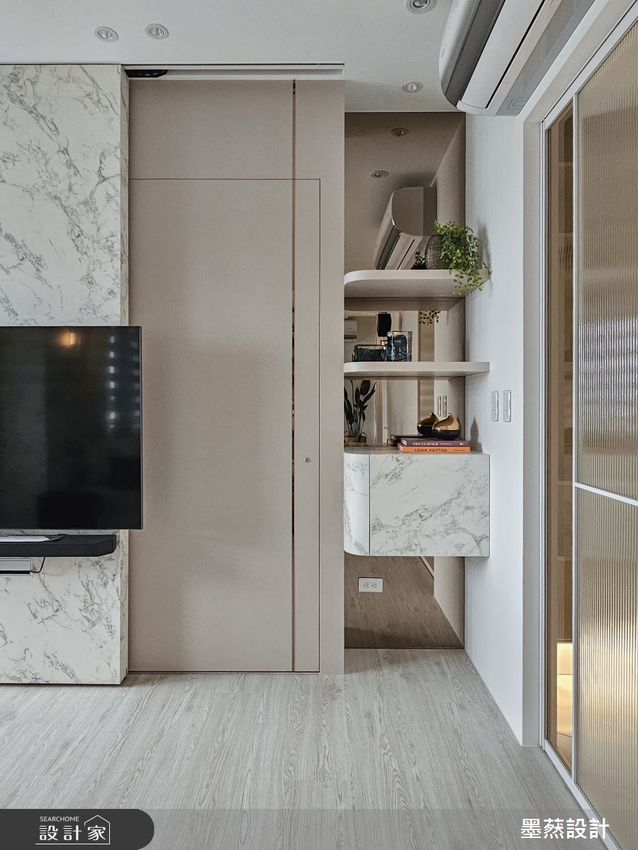 16坪毛胚屋＿現代風客廳案例圖片＿墨䔳設計/墨璞情境＿墨䔳_適恬居所之3