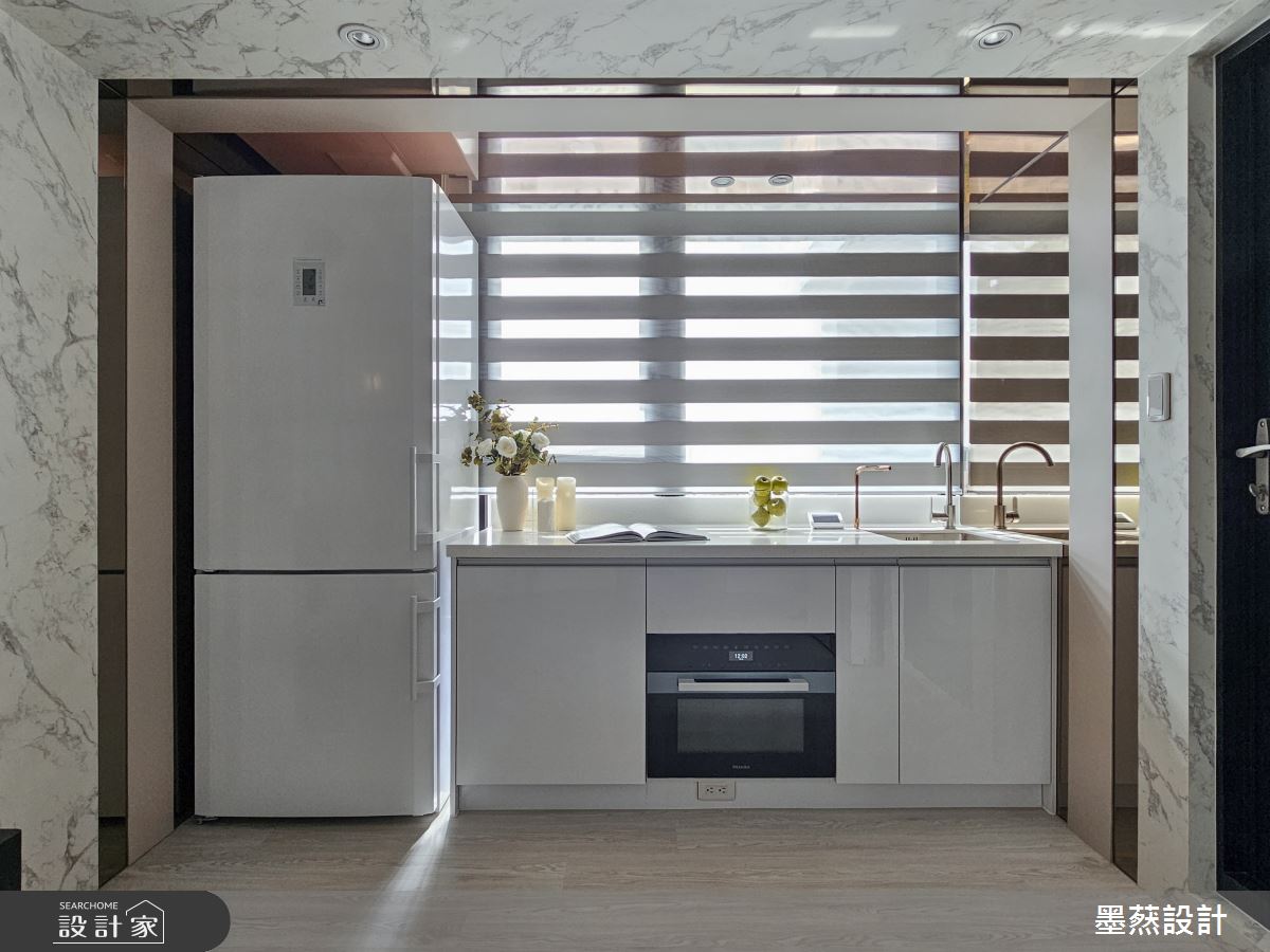 16坪毛胚屋＿現代風廚房案例圖片＿墨䔳設計/墨璞情境＿墨䔳_適恬居所之7