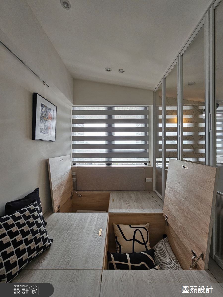 16坪毛胚屋＿現代風儲藏室多功能室案例圖片＿墨䔳設計/墨璞情境＿墨䔳_適恬居所之19