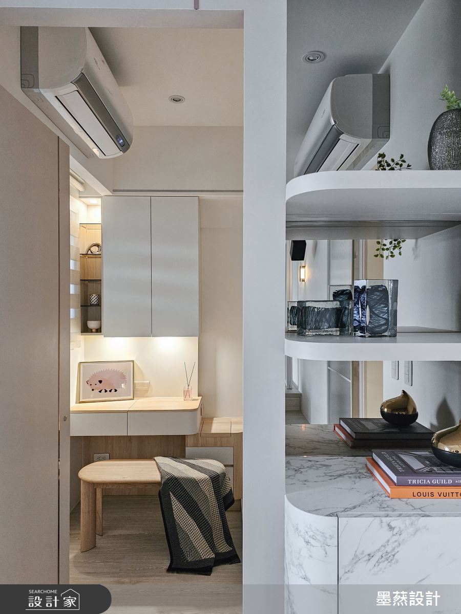 16坪毛胚屋＿現代風書房案例圖片＿墨䔳設計/墨璞情境＿墨䔳_適恬居所之20