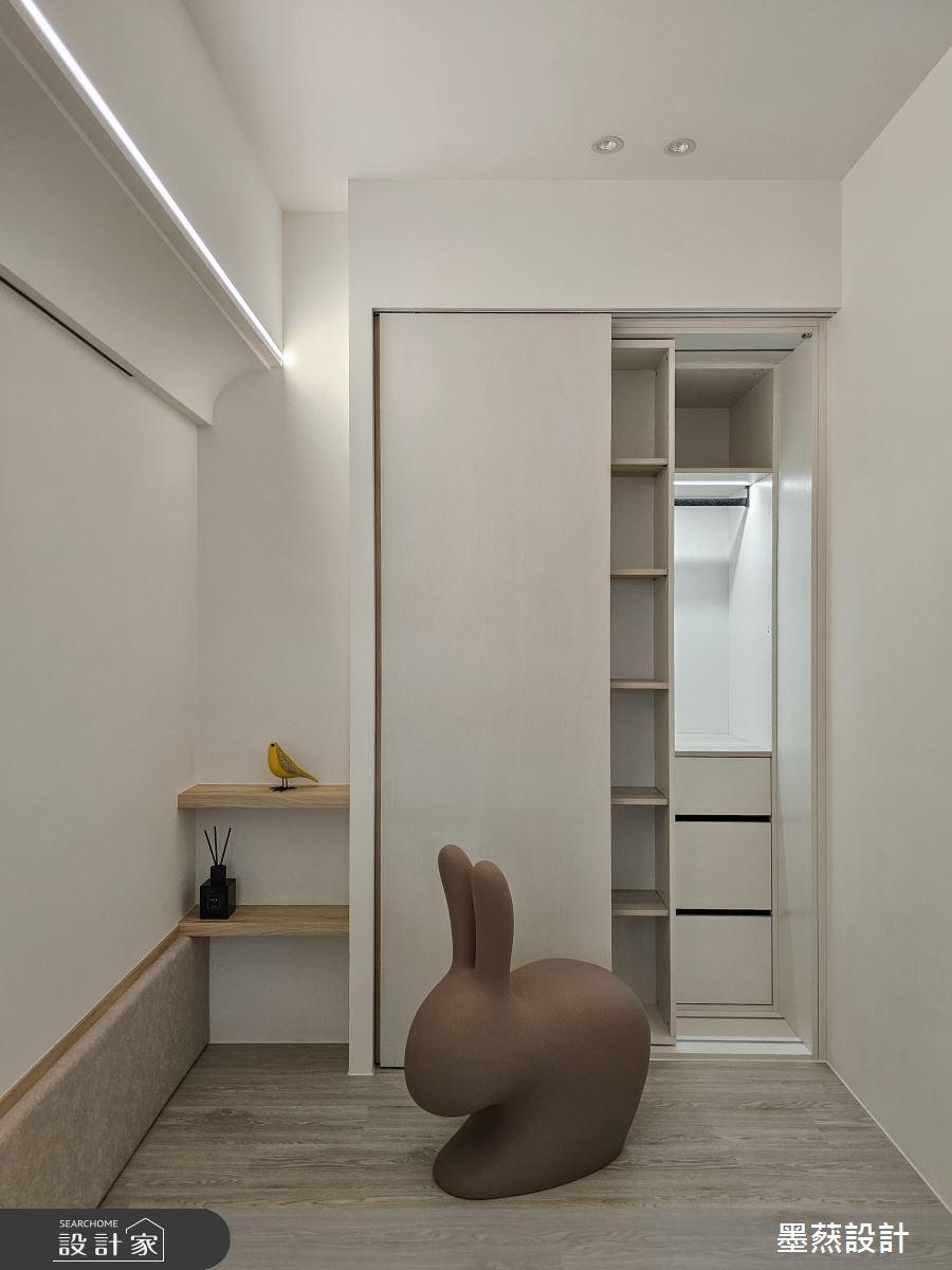 16坪毛胚屋＿現代風書房案例圖片＿墨䔳設計/墨璞情境＿墨䔳_適恬居所之24