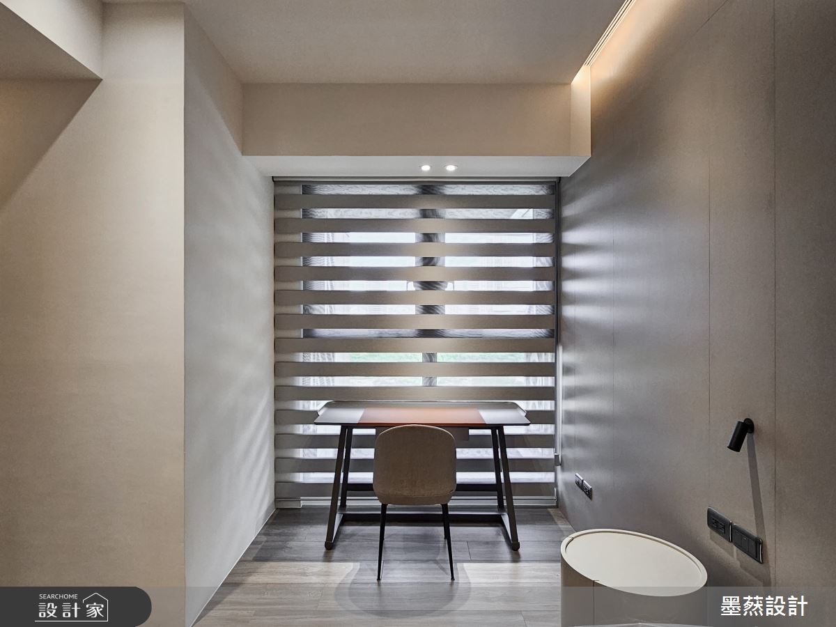 65坪毛胚屋＿現代風書房案例圖片＿墨䔳設計/墨璞情境＿墨䔳_木白光景之16