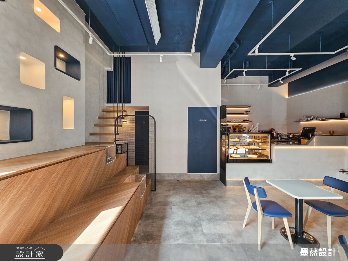 11坪毛胚屋＿現代風商業空間案例圖片＿墨䔳設計/墨璞情境＿墨䔳_韻見天然果乾x 因菓論咖啡之3