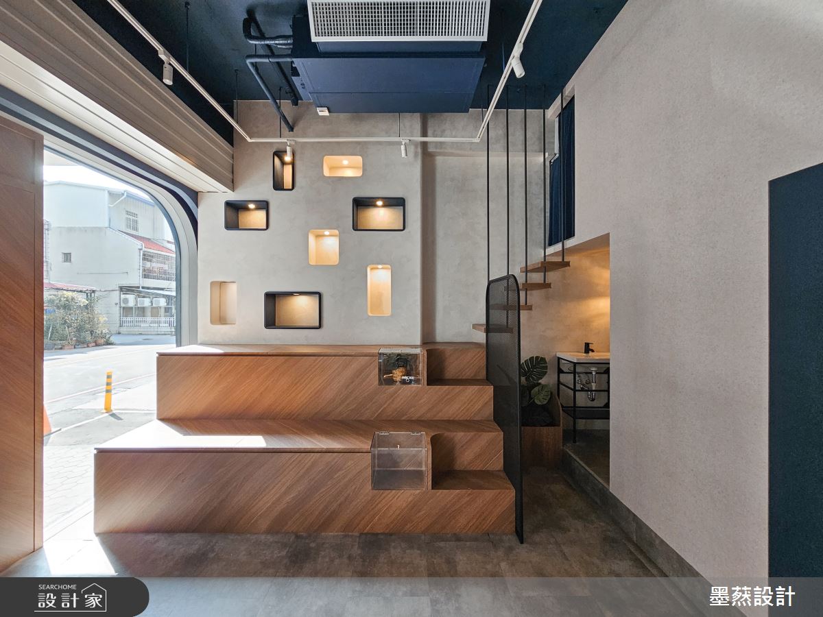 11坪毛胚屋＿現代風商業空間案例圖片＿墨䔳設計/墨璞情境＿墨䔳_韻見天然果乾x 因菓論咖啡之5