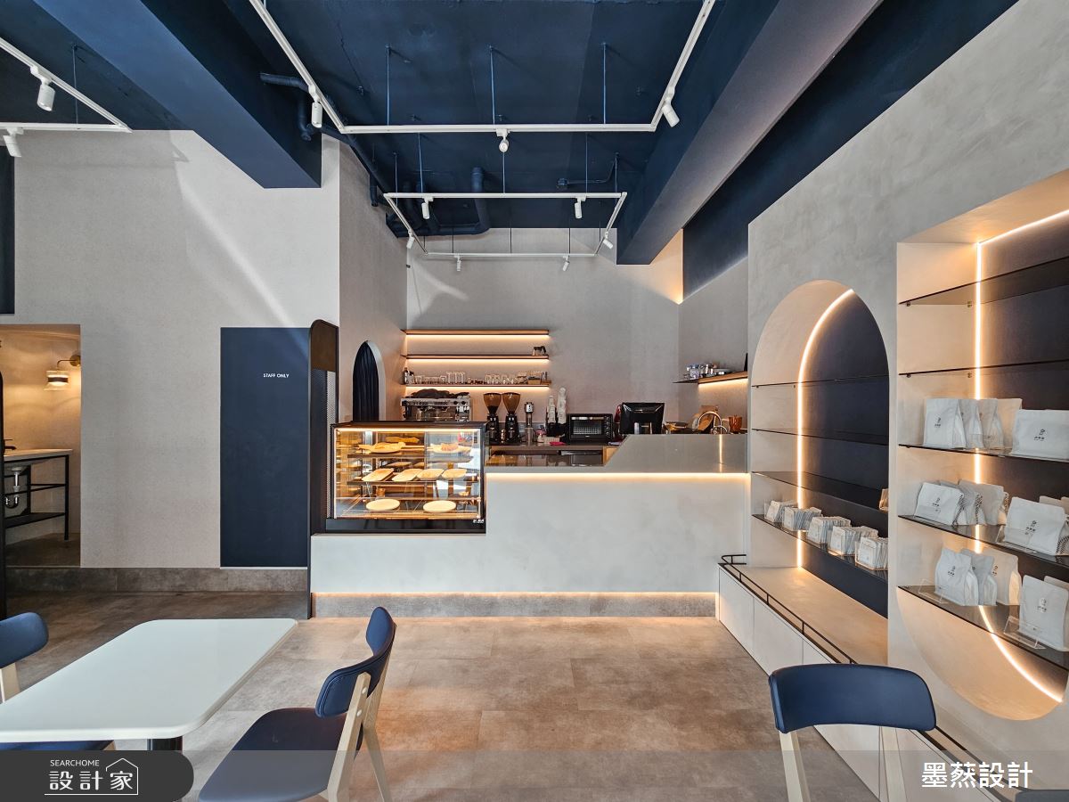 11坪毛胚屋＿現代風商業空間案例圖片＿墨䔳設計/墨璞情境＿墨䔳_韻見天然果乾x 因菓論咖啡之9