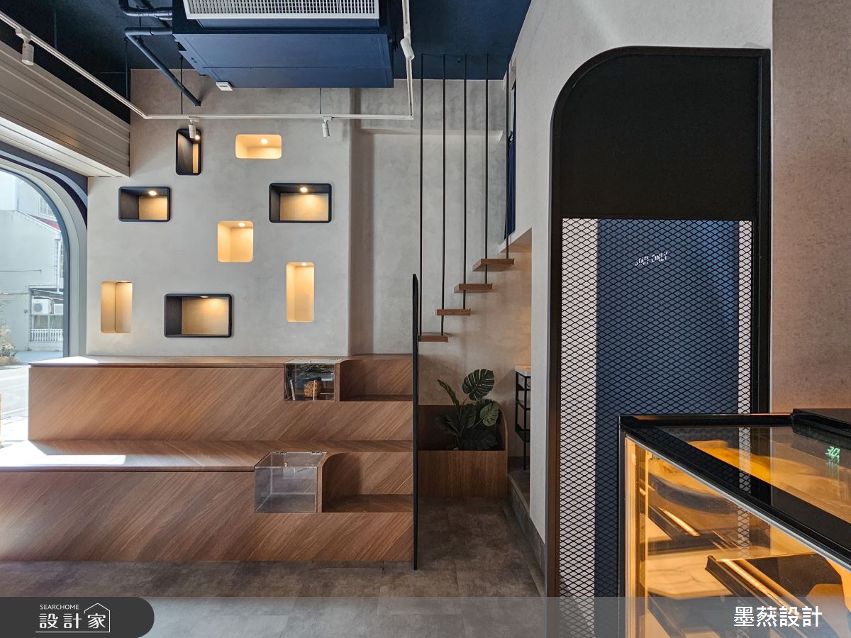 11坪毛胚屋＿現代風商業空間案例圖片＿墨䔳設計/墨璞情境＿墨䔳_韻見天然果乾x 因菓論咖啡之11