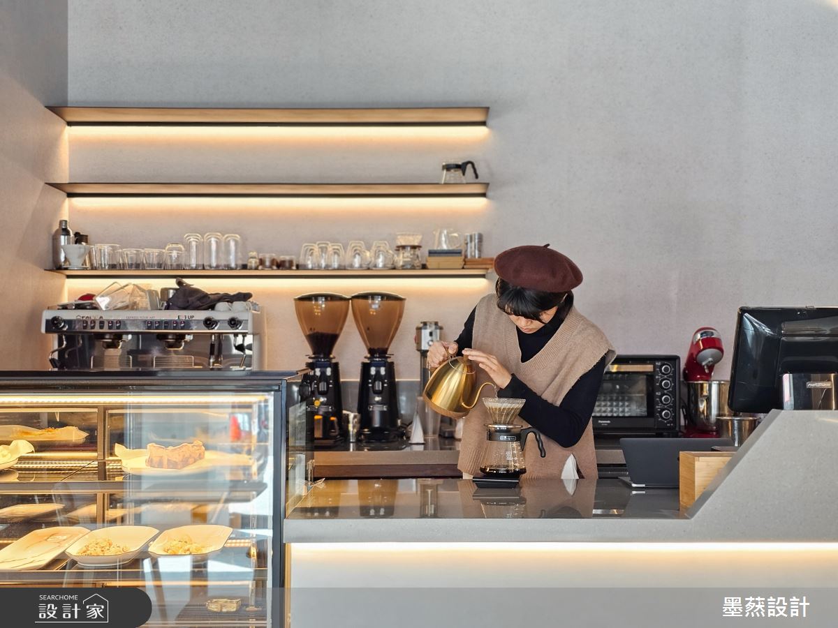 11坪毛胚屋＿現代風商業空間案例圖片＿墨䔳設計/墨璞情境＿墨䔳_韻見天然果乾x 因菓論咖啡之25
