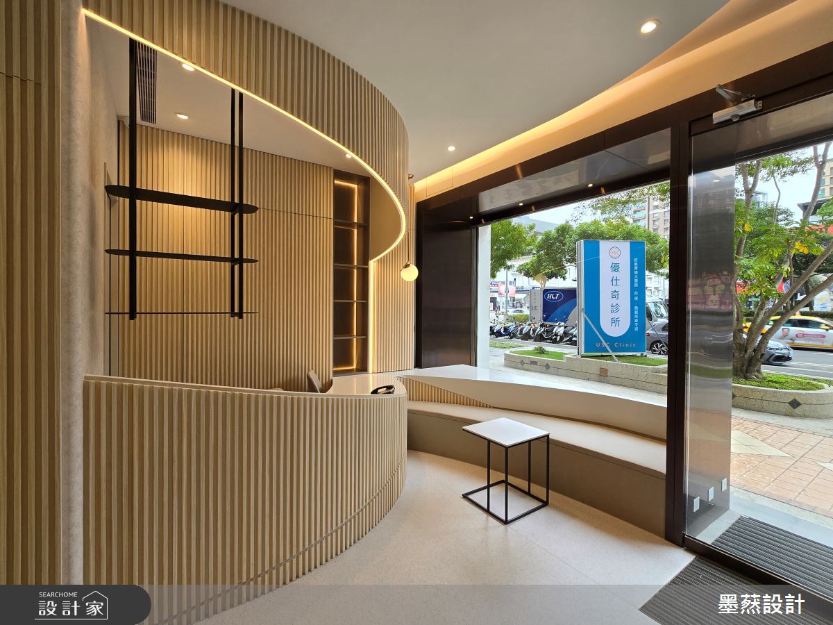 71坪中古屋(5~15年)＿日式風商業空間案例圖片＿墨䔳設計/墨璞情境＿墨䔳_竹北醫美院所之1