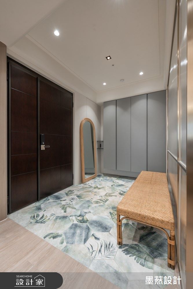 新成屋(5年以下)＿現代風玄關案例圖片＿墨䔳設計/墨璞情境＿墨䔳_太子咸亨_現代風之4