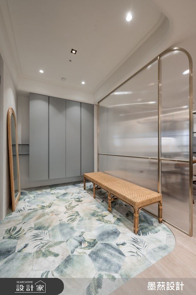 新成屋(5年以下)＿現代風玄關案例圖片＿墨䔳設計/墨璞情境＿墨䔳_太子咸亨_現代風之5