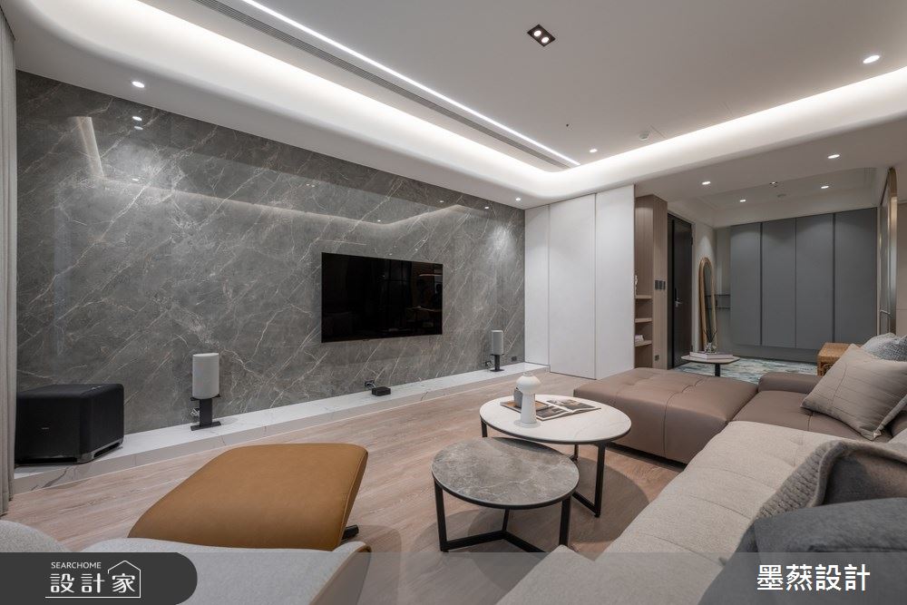 新成屋(5年以下)＿現代風玄關客廳案例圖片＿墨䔳設計/墨璞情境＿墨䔳_太子咸亨_現代風之12