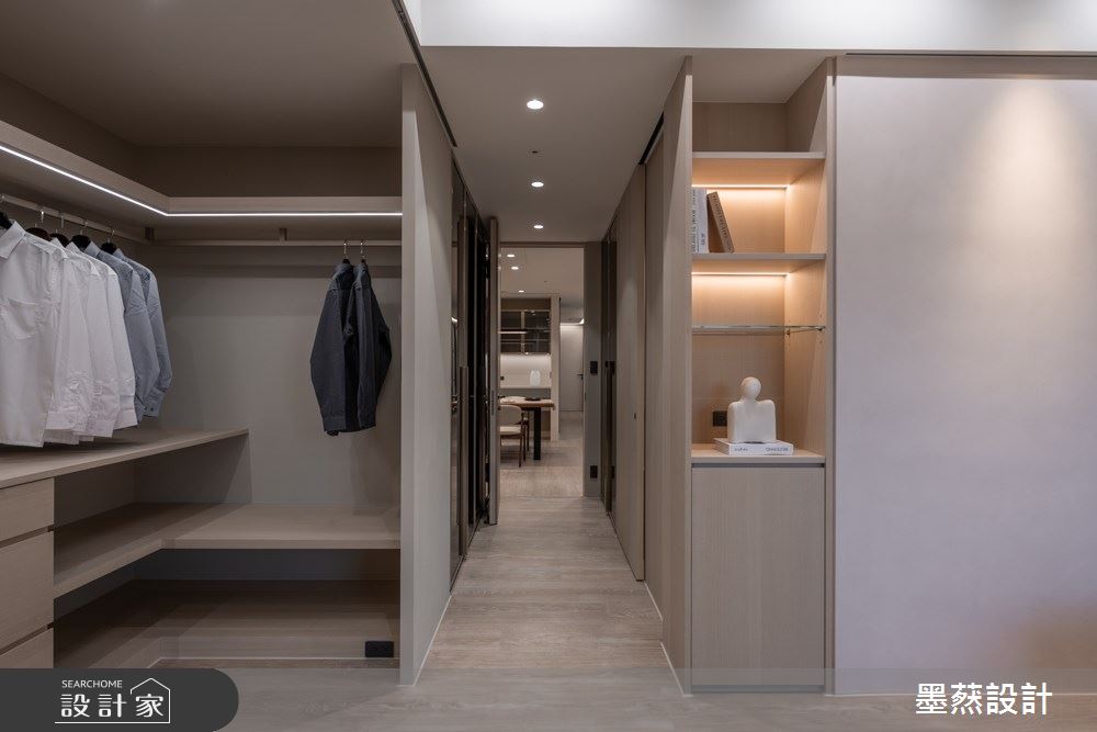 新成屋(5年以下)＿現代風更衣間案例圖片＿墨䔳設計/墨璞情境＿墨䔳_太子咸亨_現代風之32