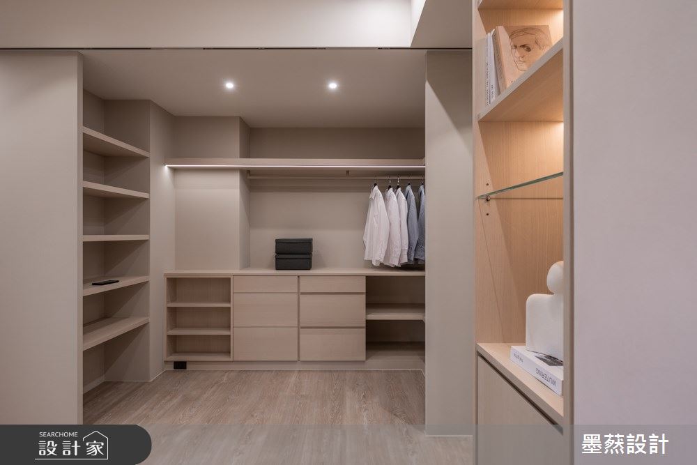 新成屋(5年以下)＿現代風更衣間案例圖片＿墨䔳設計/墨璞情境＿墨䔳_太子咸亨_現代風之36