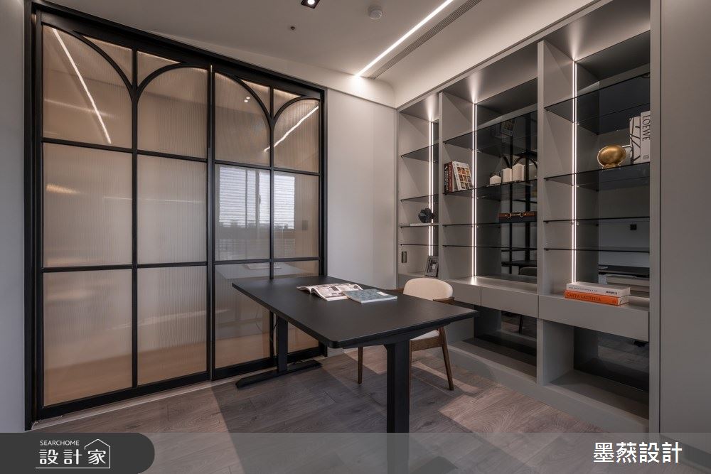 新成屋(5年以下)＿現代風書房案例圖片＿墨䔳設計/墨璞情境＿墨䔳_太子咸亨_現代風之45