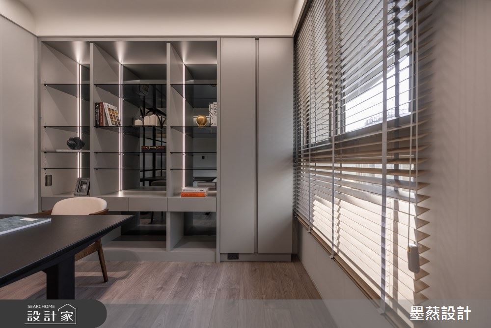 新成屋(5年以下)＿現代風書房案例圖片＿墨䔳設計/墨璞情境＿墨䔳_太子咸亨_現代風之46