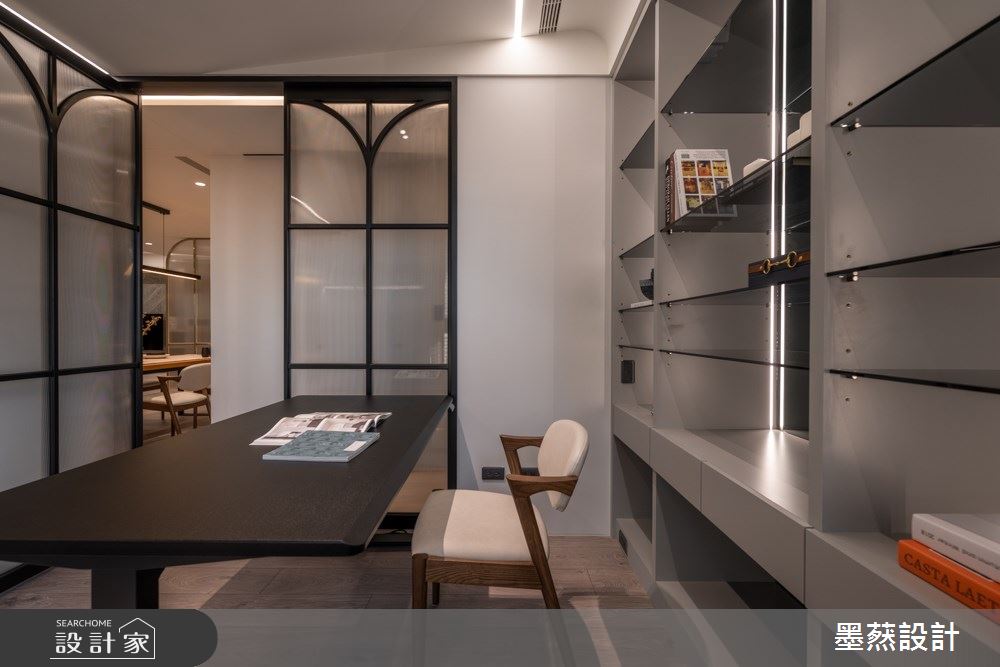 新成屋(5年以下)＿現代風書房案例圖片＿墨䔳設計/墨璞情境＿墨䔳_太子咸亨_現代風之49
