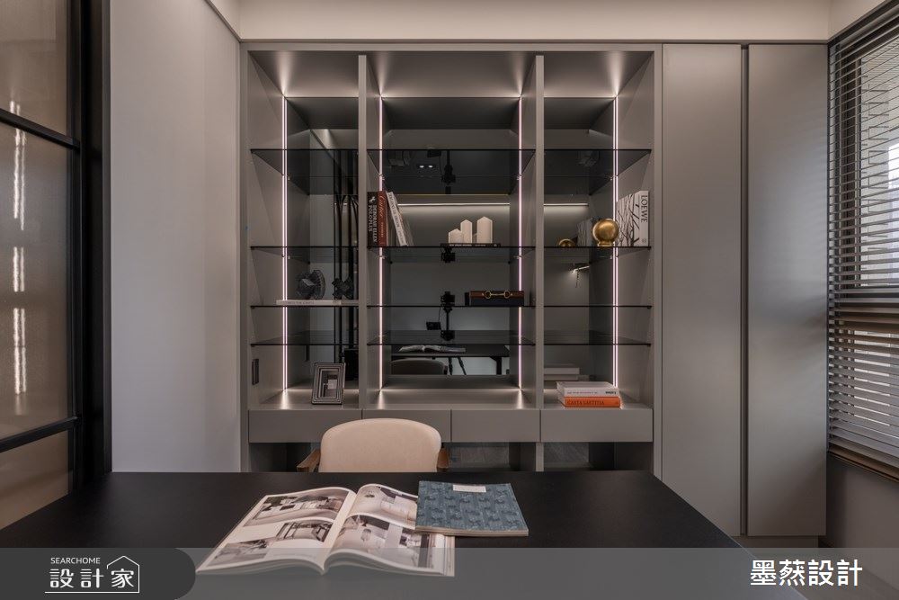 新成屋(5年以下)＿現代風書房案例圖片＿墨䔳設計/墨璞情境＿墨䔳_太子咸亨_現代風之47
