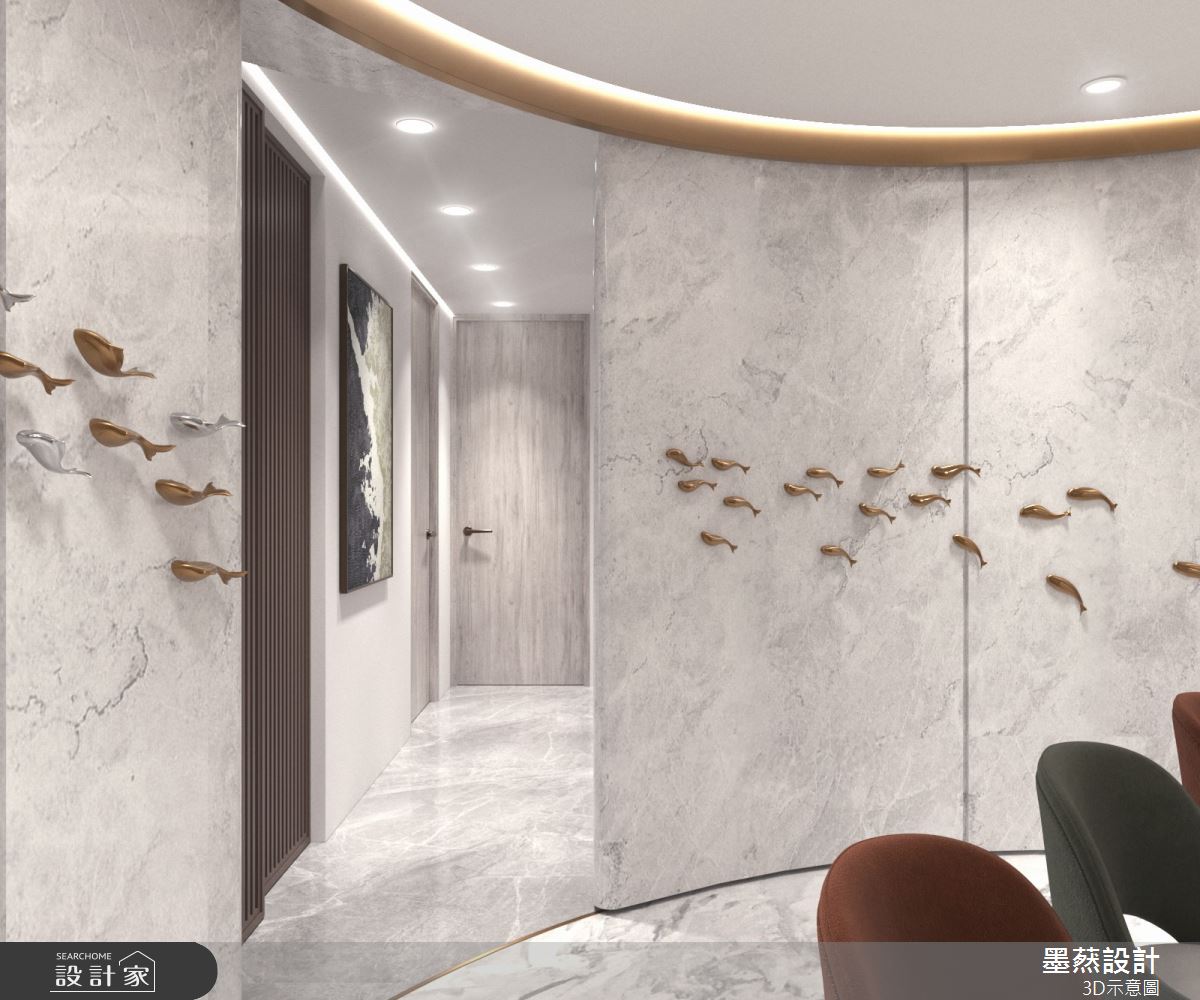 61坪毛胚屋＿奢華風餐廳案例圖片＿墨䔳設計/墨璞情境＿墨䔳_秋紅谷之4