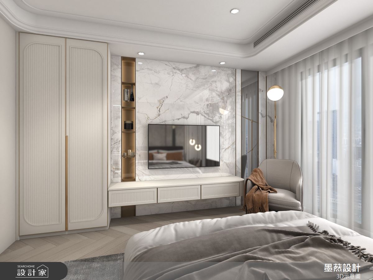 61坪毛胚屋＿奢華風客房案例圖片＿墨䔳設計/墨璞情境＿墨䔳_台中秋紅谷之30