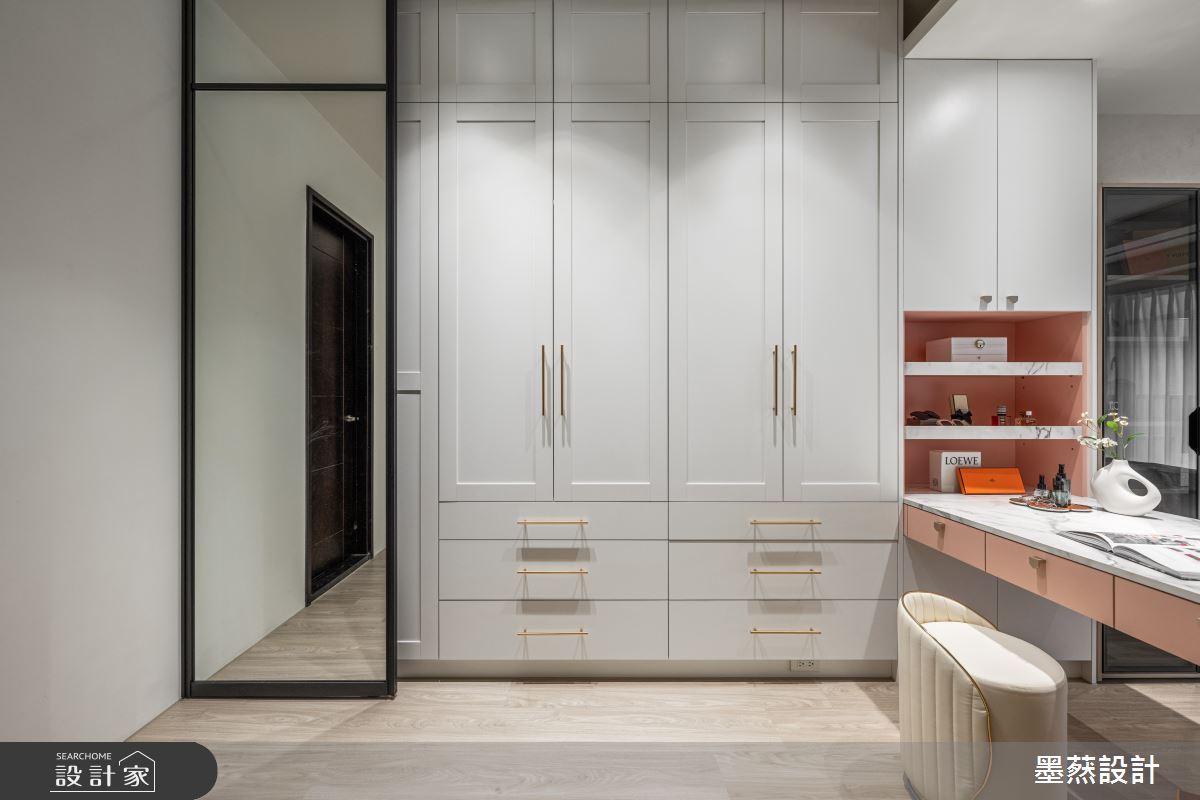 60坪新古屋(10年以下)＿混搭風臥室案例圖片＿墨䔳設計/墨璞情境＿墨䔳_青水硯之10