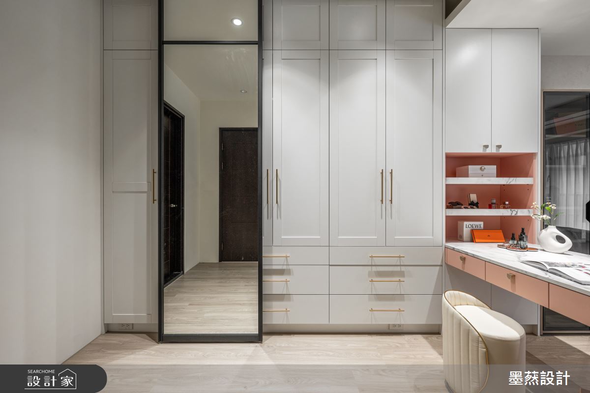 60坪新古屋(10年以下)＿混搭風臥室案例圖片＿墨䔳設計/墨璞情境＿墨䔳_青水硯之11