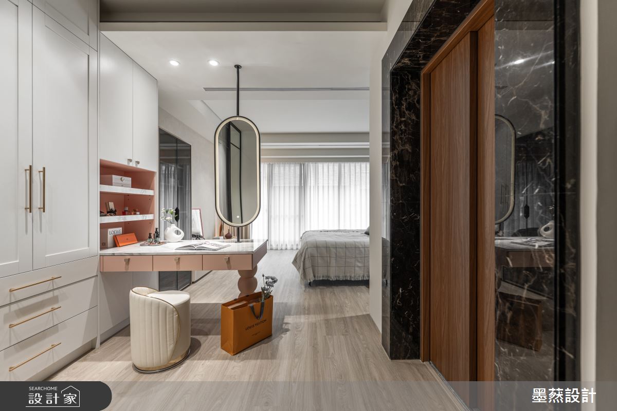 60坪新古屋(10年以下)＿混搭風臥室案例圖片＿墨䔳設計/墨璞情境＿墨䔳_青水硯之12