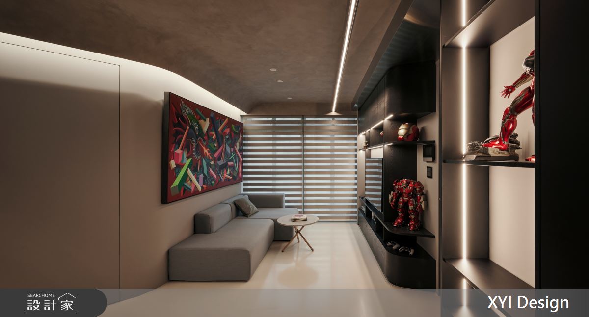 28坪中古屋(5~15年)＿現代風客廳案例圖片＿光塩良築 The Salt＿隱巷良築_童心_28坪現代風之1