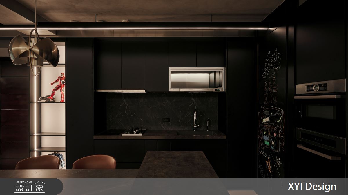 28坪中古屋(5~15年)＿現代風餐廳廚房案例圖片＿光塩良築 The Salt＿隱巷良築_童心_28坪現代風之4