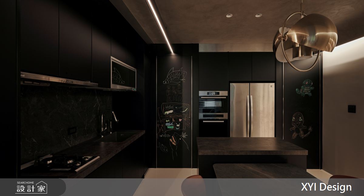 28坪中古屋(5~15年)＿現代風餐廳廚房案例圖片＿光塩良築 The Salt＿隱巷良築_童心_28坪現代風之6