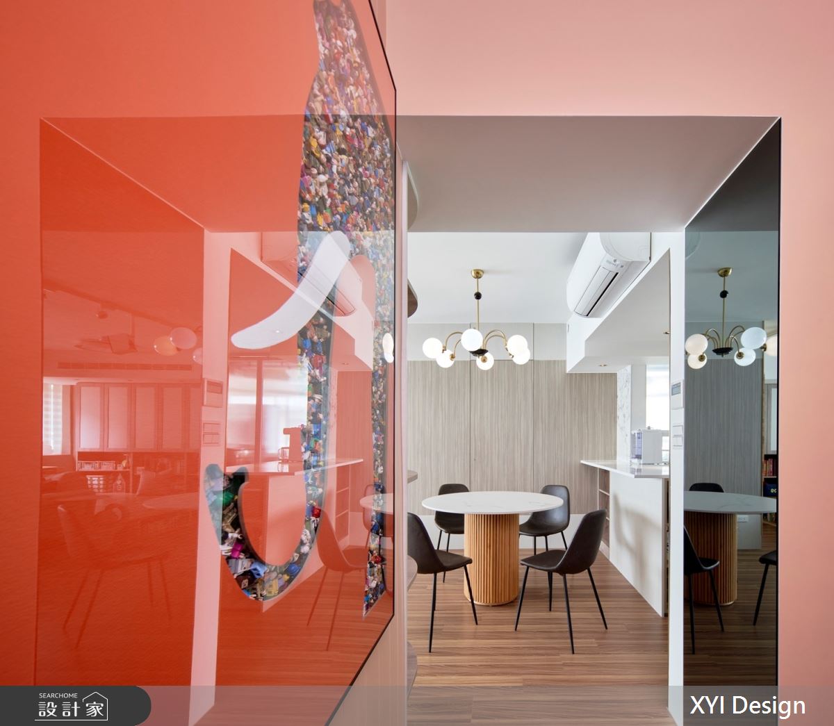 25坪老屋(16~30年)＿現代風玄關餐廳案例圖片＿光塩良築 The Salt＿隱巷良築_暖馨_25坪現代風之3