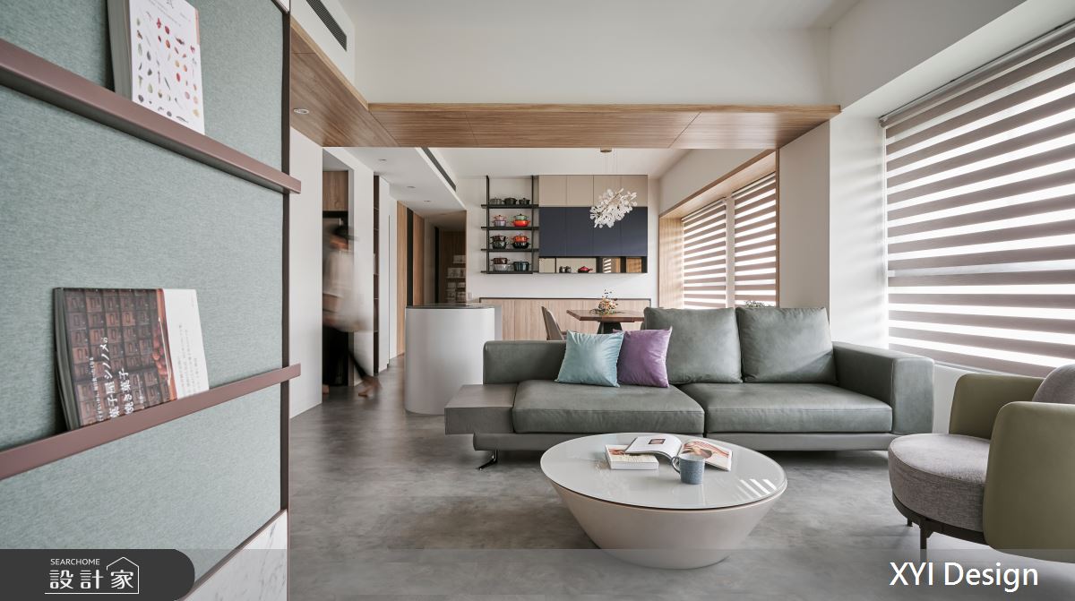 35坪新成屋(5年以下)＿現代風客廳案例圖片＿光塩良築 The Salt＿隱巷良築_輕熟之間_35坪現代風之5