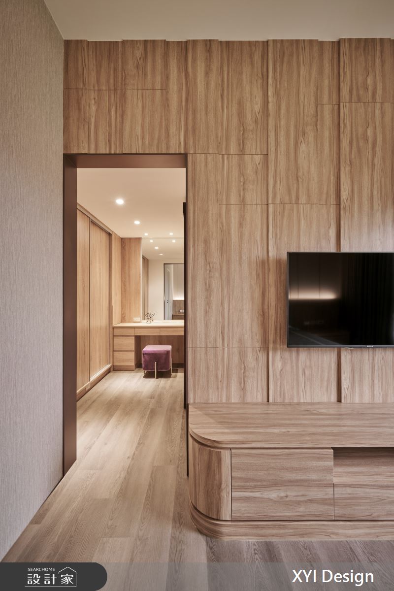 35坪新成屋(5年以下)＿現代風臥室更衣間案例圖片＿光塩良築 The Salt＿隱巷良築_輕熟之間_35坪現代風之13