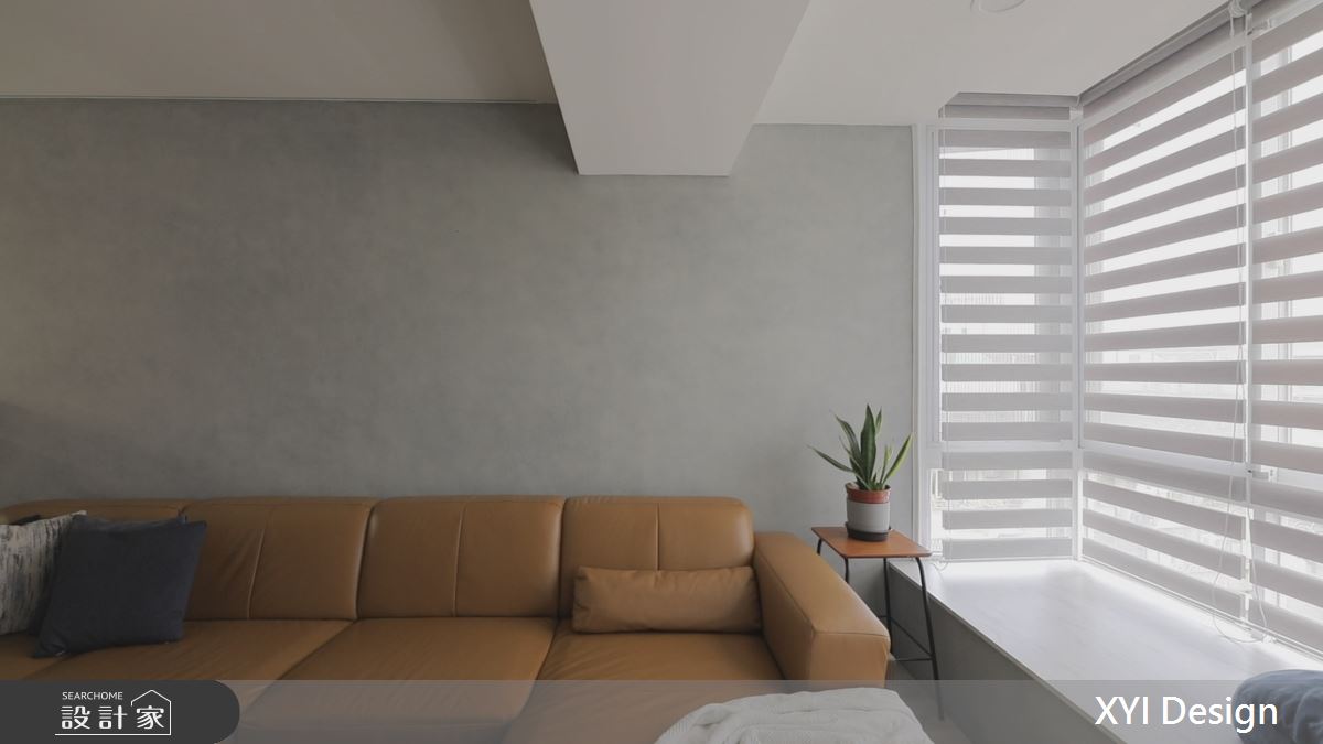 42坪老屋(31~40年)＿現代風客廳臥榻案例圖片＿光塩良築 The Salt＿隱巷良築_居城光境_42坪現代風之4