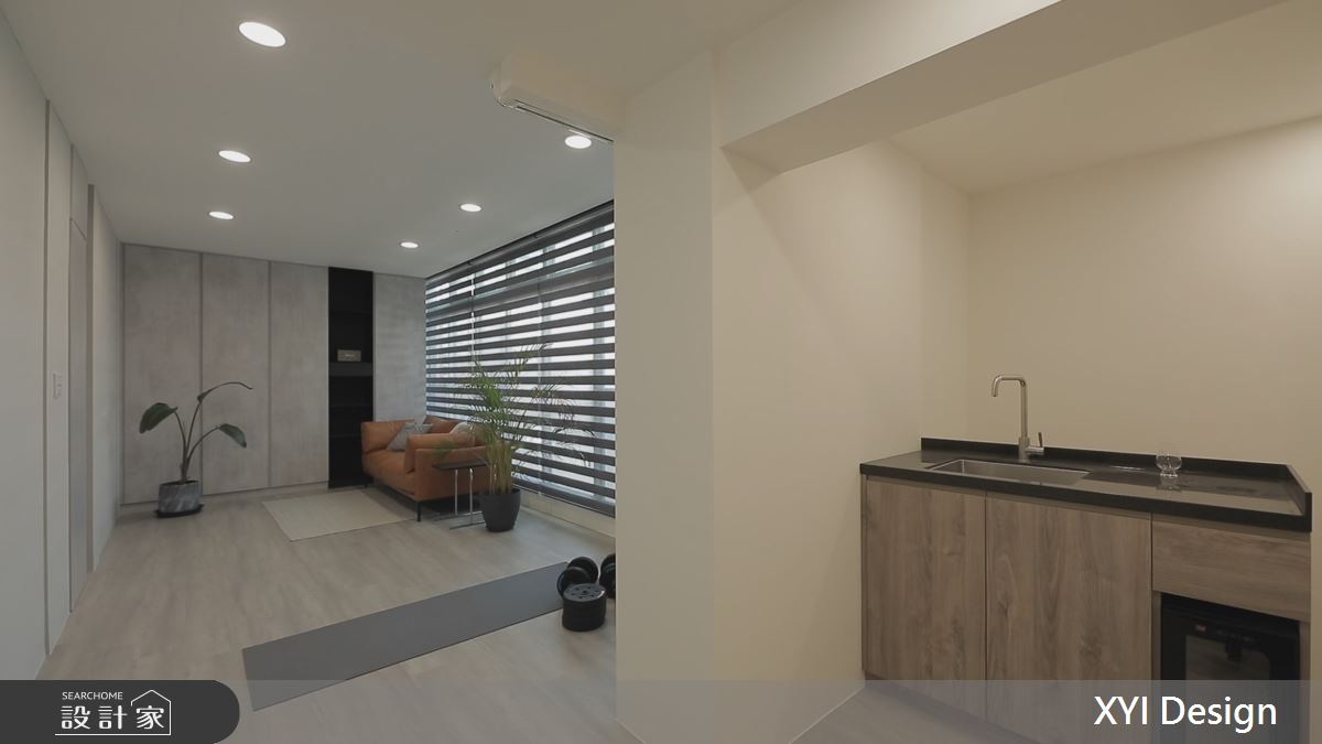 42坪老屋(31~40年)＿現代風多功能室案例圖片＿光塩良築 The Salt＿隱巷良築_居城光境_42坪現代風之9