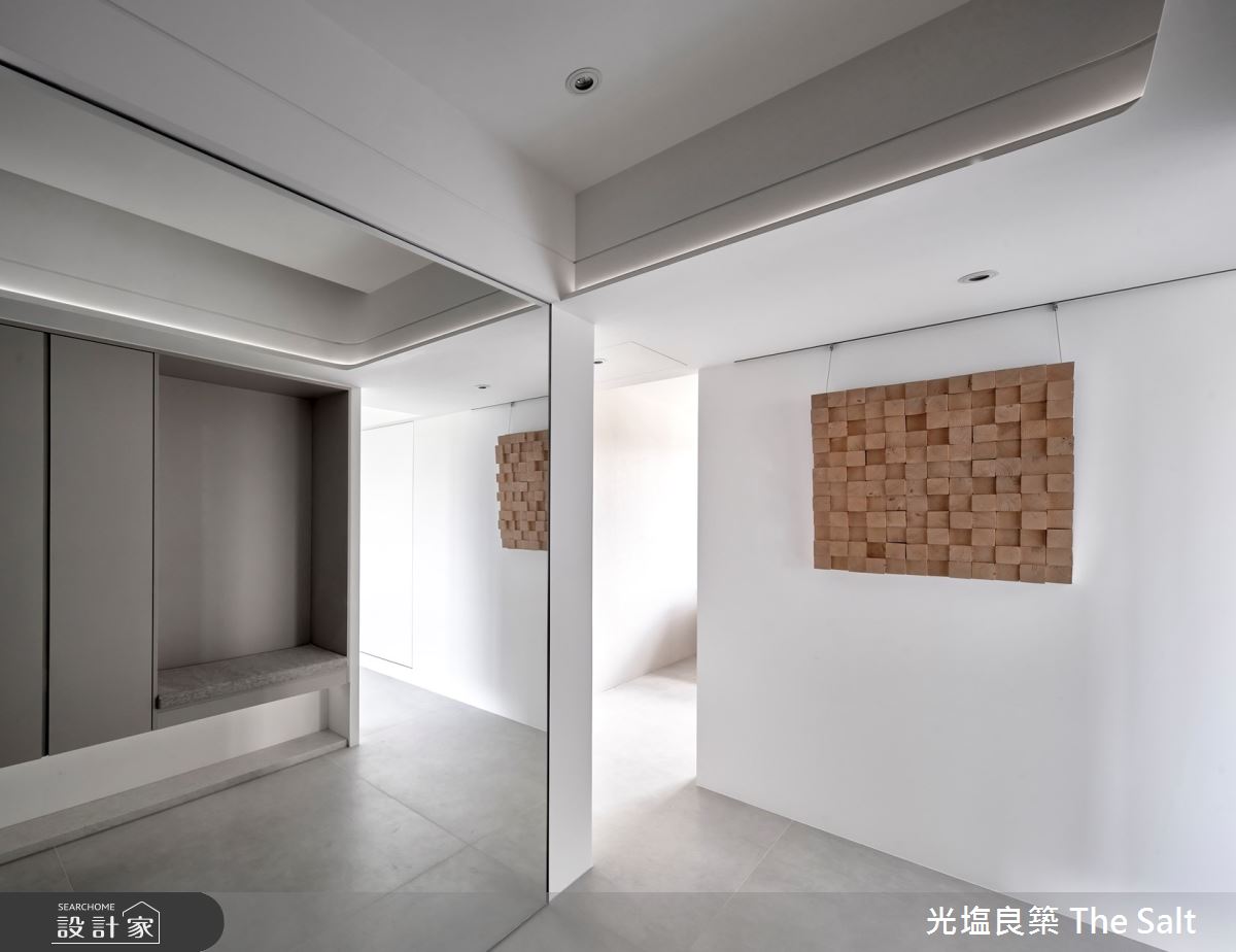 33坪老屋(31~40年)＿現代風玄關案例圖片＿光塩良築 The Salt＿光塩良築_Gallery_33坪現代風之1