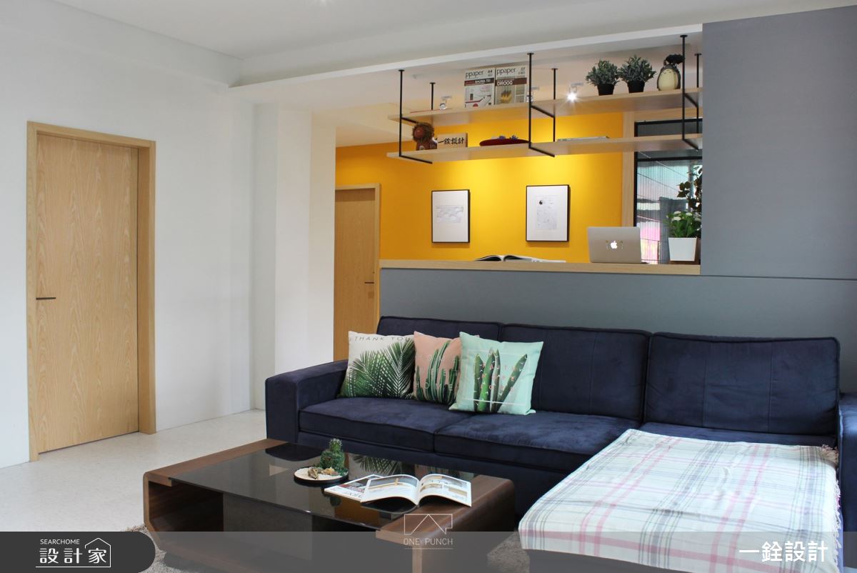 40坪老屋(41~50年)＿混搭風客廳吧檯案例圖片＿一銓室內裝修設計工程有限公司＿一銓_桃園龜山_混搭風格宅之2
