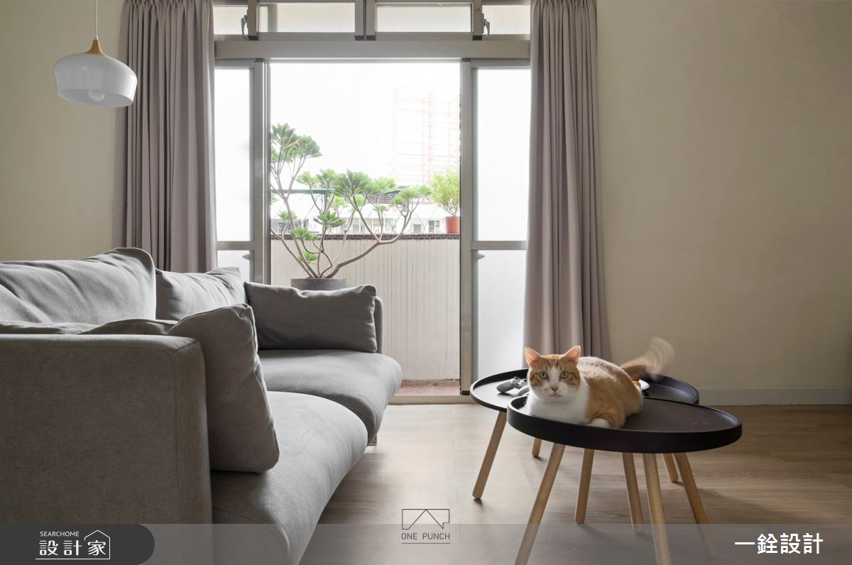 29坪老屋(31~40年)＿現代風客廳案例圖片＿一銓室內裝修設計工程有限公司＿一銓_無形之居之5