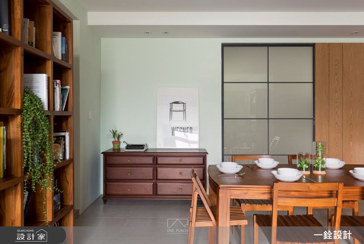 36坪老屋(41~50年)＿新中式風餐廳案例圖片＿一銓室內裝修設計工程有限公司＿一銓_雨都外。合宜內之6