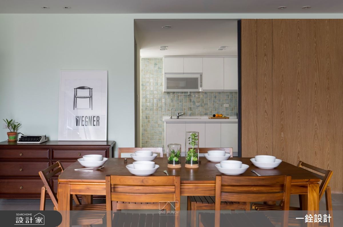 36坪老屋(41~50年)＿新中式風餐廳案例圖片＿一銓室內裝修設計工程有限公司＿一銓_雨都外。合宜內之7