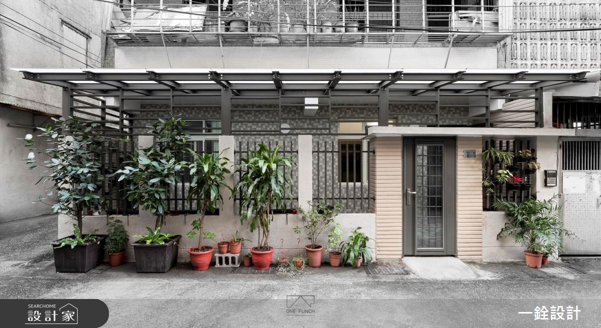 36坪老屋(41~50年)＿新中式風玄關案例圖片＿一銓室內裝修設計工程有限公司＿一銓_雨都外。合宜內之12