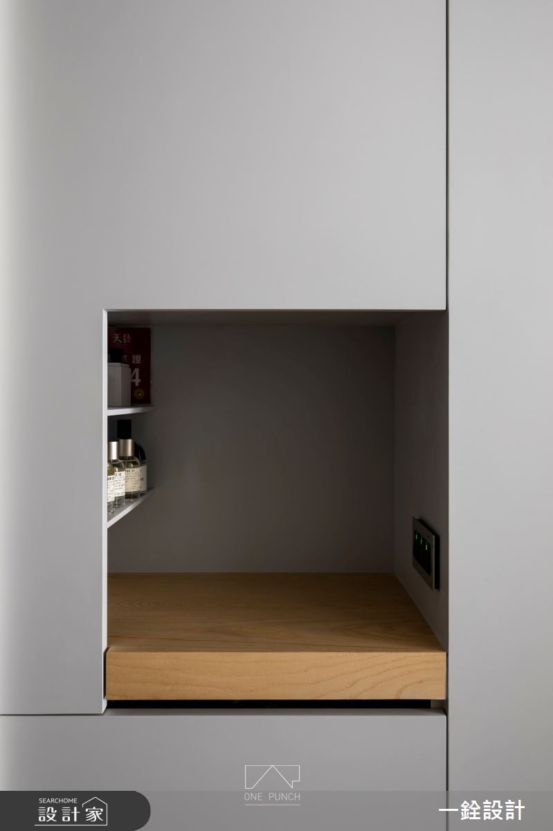 15坪新成屋(5年以下)＿現代風玄關案例圖片＿一銓室內裝修設計工程有限公司＿一銓_​寧靜如水之5