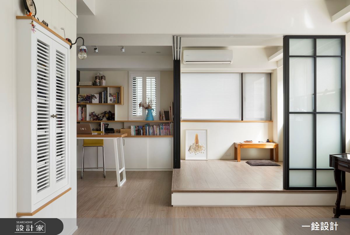 40坪新成屋(5年以下)＿美式風和室案例圖片＿一銓室內裝修設計工程有限公司＿一銓_遙以心照之6