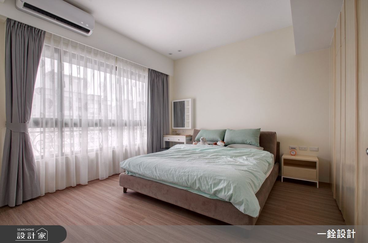 40坪新成屋(5年以下)＿美式風臥室案例圖片＿一銓室內裝修設計工程有限公司＿一銓_遙以心照之12