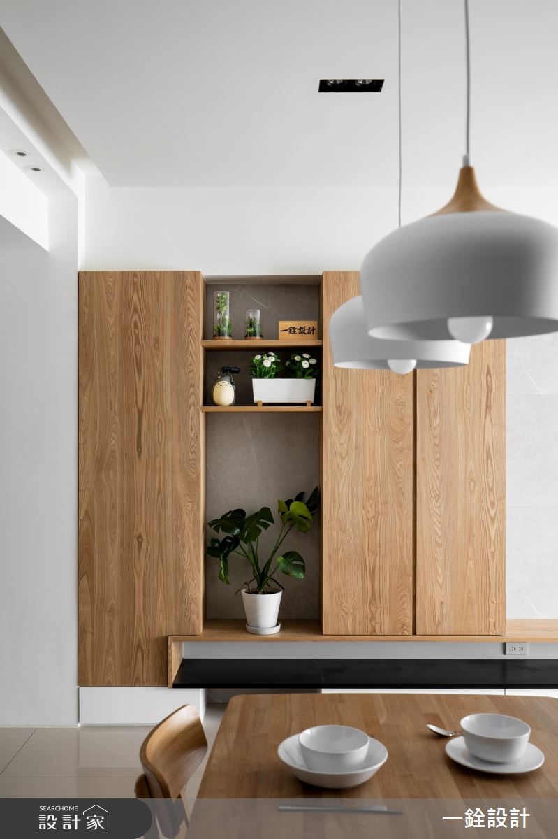 23坪新成屋(5年以下)＿北歐風餐廳案例圖片＿一銓室內裝修設計工程有限公司＿一銓_木光石色的旋律之2