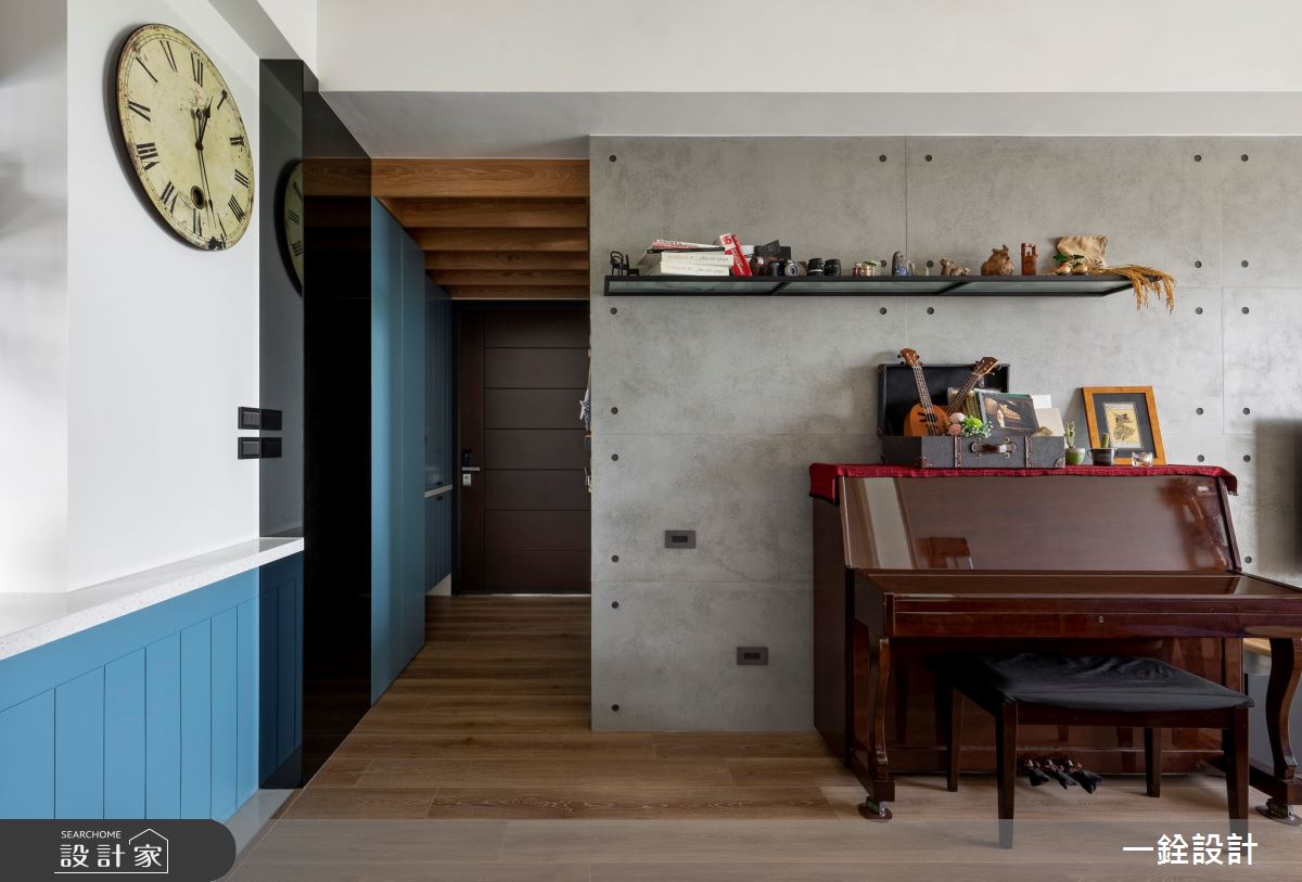 21坪新成屋(5年以下)＿混搭風玄關案例圖片＿一銓室內裝修設計工程有限公司＿一銓_​迴響之2